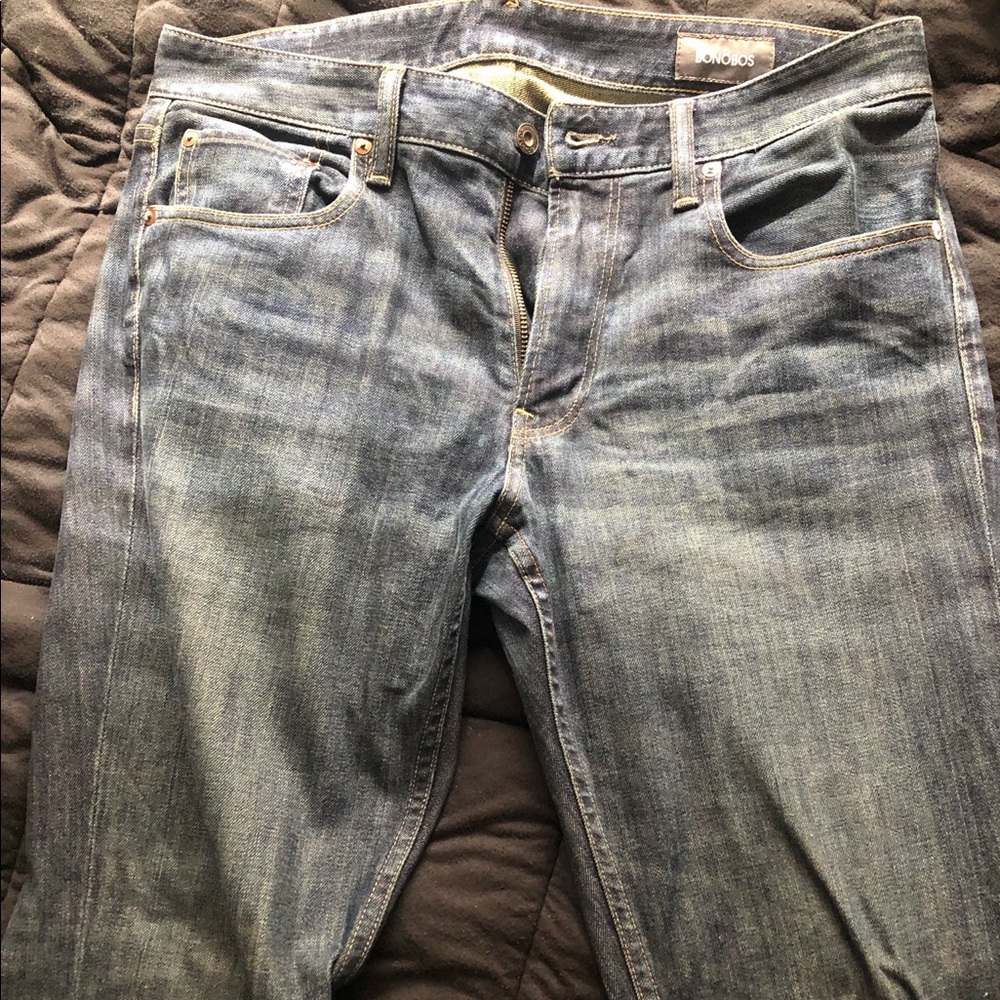 Bonobos The Blue Jean Jeans 33/32 EUC